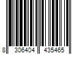 Barcode Image for UPC code 8306404435465