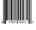 Barcode Image for UPC code 831621004722