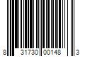 Barcode Image for UPC code 831730001483