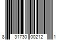 Barcode Image for UPC code 831730002121