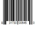 Barcode Image for UPC code 831730005450