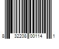 Barcode Image for UPC code 832208001141