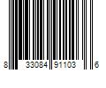 Barcode Image for UPC code 833084911036