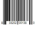 Barcode Image for UPC code 833202001380