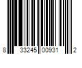 Barcode Image for UPC code 833245009312