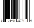 Barcode Image for UPC code 833401267716