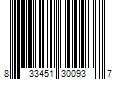 Barcode Image for UPC code 833451300937