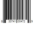 Barcode Image for UPC code 833741004729