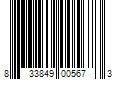 Barcode Image for UPC code 833849005673