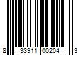 Barcode Image for UPC code 833911002043