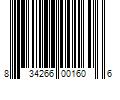 Barcode Image for UPC code 834266001606