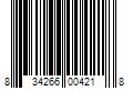 Barcode Image for UPC code 834266004218