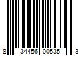 Barcode Image for UPC code 834456005353