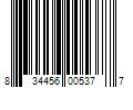 Barcode Image for UPC code 834456005377