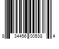 Barcode Image for UPC code 834456005384