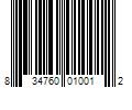 Barcode Image for UPC code 834760010012