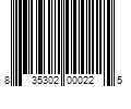 Barcode Image for UPC code 835302000225. Product Name: The Crump Group Caledon Farms Baked Beef Liver Fillets
