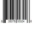 Barcode Image for UPC code 835375003246