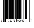 Barcode Image for UPC code 835375006407