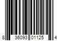 Barcode Image for UPC code 836093011254