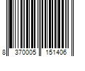 Barcode Image for UPC code 8370005151406