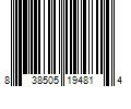 Barcode Image for UPC code 838505194814