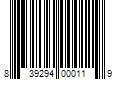 Barcode Image for UPC code 839294000119