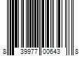 Barcode Image for UPC code 839977006438