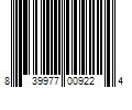 Barcode Image for UPC code 839977009224