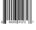 Barcode Image for UPC code 840003412727