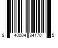 Barcode Image for UPC code 840004341705