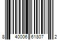 Barcode Image for UPC code 840006618072