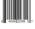 Barcode Image for UPC code 840008223557