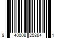 Barcode Image for UPC code 840008258641