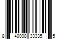 Barcode Image for UPC code 840008333355