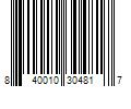 Barcode Image for UPC code 840010304817