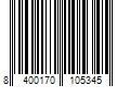 Barcode Image for UPC code 8400170105345