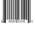 Barcode Image for UPC code 840020231424