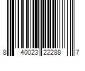 Barcode Image for UPC code 840023222887