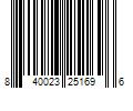 Barcode Image for UPC code 840023251696