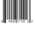 Barcode Image for UPC code 840028711003