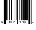 Barcode Image for UPC code 840028747484