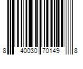 Barcode Image for UPC code 840030701498