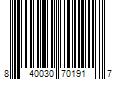 Barcode Image for UPC code 840030701917