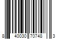 Barcode Image for UPC code 840030707483