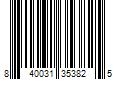 Barcode Image for UPC code 840031353825