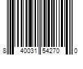 Barcode Image for UPC code 840031542700