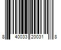 Barcode Image for UPC code 840033200318