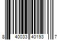 Barcode Image for UPC code 840033401937