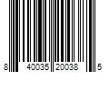 Barcode Image for UPC code 840035200385